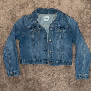 Cropped Denim Jacket
